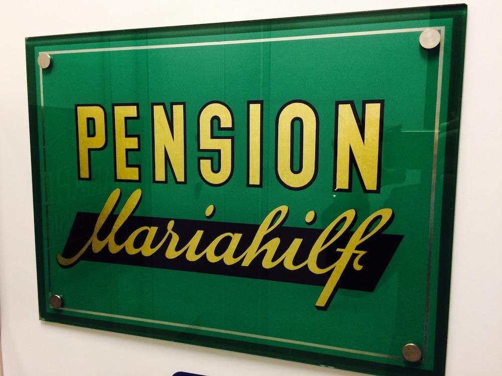 וינה Pension Hotel Mariahilf מראה חיצוני תמונה
