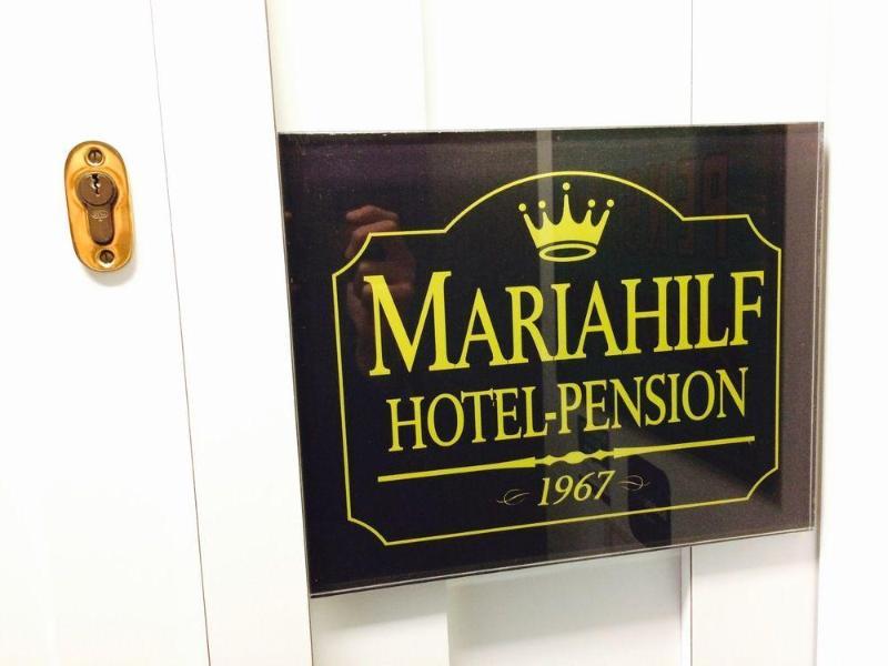 וינה Pension Hotel Mariahilf מראה חיצוני תמונה